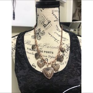 Copper Heart Necklace